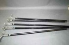 Handmade Gift Lot Of 5 Antique Walking Stick Wooden Cane Solid Brass Handle