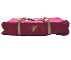Otterbein Lacrosse Gear Buck s Bags Red Canvas Duffle Bag Size 48  Made In Usa