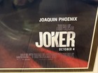 Joker Movie Poster 2019 Framed Joaquin Phoenix Batman Preowned
