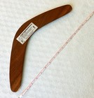 Boomerang Australian Aboriginal Handcrafted Wungella Artifacts 16 In   Vintage