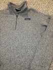 Patagonia Kids Gray Lightweight 1 4 Zip Pullover Better Sweater Size M