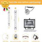 R7s J118mm Halogen Light Bulbs  120v 500w Type Thalogen Bulbs Led Replacement  4