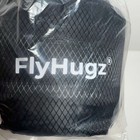 Flyhugz Neck Travel Pillow Memory Foam Neck Pillow For Comfort On Airplane Compa