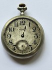 Antique Waltham 18 Size 17 Jewel Adjusted Pocket Watch Runs Silveroid Case