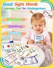 Sight Words Flash Cards Kindergarten  250 Dolch Sight Word Writing Reading Spell