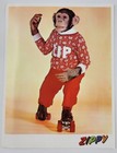 Vintage 11x17 Press Release Fold-out Poster Zippy The Chimp Circus Sideshow Act