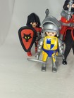 Lot Of 7 Playmobil Medieval Knight Castle Figures And Accessories Set  used 