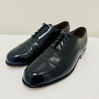 Bostonian Classic First Flex Black Leather Lace Cap Toe Oxford Shoes Size 10 5 M