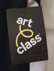 Art Class Girl s Size Medium 8 Flare Leggings Black White Stripe Target