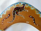 Vintage Australian 12    Boomerang Handmade Hand Painted   Signed