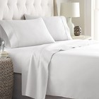 Coziest Bedding Sheets Egyptian Cotton 1000tc Select Item   Size White Solid