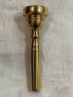 Gold Plate Bach Mt  Vernon 7 Trumpet Mouthpiece 28 Throat  nice