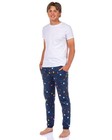 Pac-man Pajama Pants Mens Blinky Inky Pinky Game Character Pj Joggers