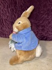 Peter Rabbit Plush 12    Beatrix Potter Toy Stuffed Bunny Carrot Vintage Eden