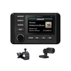 Kicker Marine Bluetooth Am fm Receiver  4x 6 5  150w 2-way Black Speakers  Wire