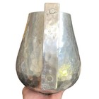 Vintage Buenilum Hammered Aluminum Pitcher Mcm Hand Wrought Water Jug Flaw