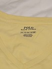 Polo Ralph Lauren Men s Yellow Crewneck T-shirt Size Xxl Ttg Eeg 190 108b