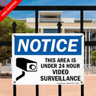 Smartsign - U1-1002-np_14x10 Notice - This Area 10  X 14   X 14  Plastic