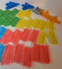 Magic Tracks Trax Glow In The Dark Colors  Track Add-on Parts Set  360 Piece Lot