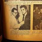 Vintage 1950s Scrapbook Marilyn Monroe Elvis Presley Green Bay History