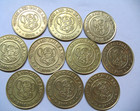 1 - 2010 Chuck E Cheese Rare Brass Coin Token For Arcade Games - Obsolete