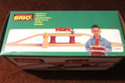 New Brio Wooden Train 2 Level Platform Depot Nib