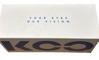 Koo Cycling Sunglasses Demos White W  Light Brown Lens Unisex New