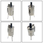 Stainless Steel Electric Honey Extractor Beekeeping Equipment 2 4 Frames 1300rpm