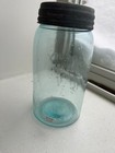 Fancy Woodbury Improved Wgw Fruit Jar All Original   Complete