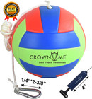 Tetherball Ball And Rope Set Tetherball Ball With Rope And Carabineer Hoop