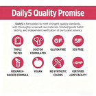 Doctors  Preferred Daily5 90 Vegan Capsules Dietary Supplement