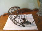 Vintage Equestrian Horse Grazing Wire Basket Nose Muzzle