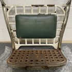 Antique Emil J  Paidar Barber Chair Footrest  Calf Rest   Mounting Brackets