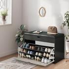 Entryway Shoe Cabinet  Ecological Solid Wood Storagecabinet  compact Shoe Rack
