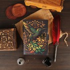 Shaista Handicraft Blank Book Of Shadows Spell Leather Journal 7x5  Coclorful 