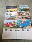 Original Rare 1960 Studebaker Lark Sales Brochure Full-color Fold-out Vintage