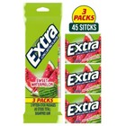 Extra Watermelon Sugar Free Chewing Gum  15 Ct  3 Pack 