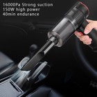 150w Handheld Car Vacuum Cleaner 16000pa Usb-c Rechargeable Home Vacuum Cleaner