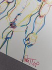 Nude Male Drawing- Original Fine Art- Direct From   Signed By Artist
