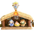 Fisher Price Little People Nativity Set W  Star Light   Music Complete In Box