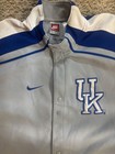 Nike Kentucky Wildcats Short Sleeve Snap Shirt Size Xl