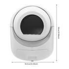54 5qt Automatic Smart Cat Litter Box Self-cleaning Robot Odor Removal Wifi App