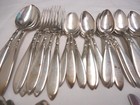 125-pieces Antique Silverplate Flatware Bulk Mixed Lot
