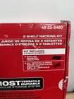 Milwaukee 48-22-8480 Packout 20  X 22   2-shelf Slatwall Resin Racking Kit New