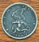 German 1913 Zwei Mark Deutsches Reich  90 Silver