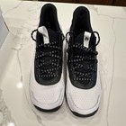 Under Armour Curry 12 Basketball Sneaker Us 9 White black Mesh 3026622-101