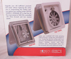 Heng s Industries Vortex Ii Replacement Fan Kit - 12v - White - 90046-cr