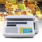 Digital Scale Price Computing Retail Meat Weigh Scale Label Printer 30kg 66lbs 
