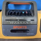 Vintage Sony Cfs-905 Sports Am fm Cassette Player Recorder Boombox Works Read
