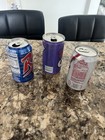 Vintage Pop Can Lot Rc Cola Grape Crush Diet Cherry Coke